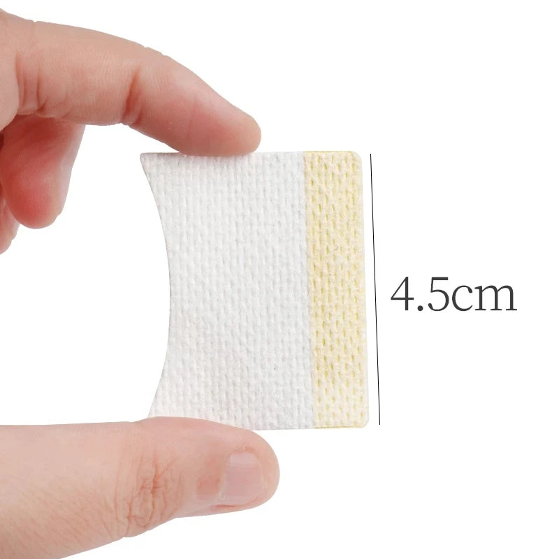 40Pcs Disposable Cotton Eyelashes Patch Sticker For Removing Eyelashes Eye Pads Patch Eyelash Extension Female Makeup Tools