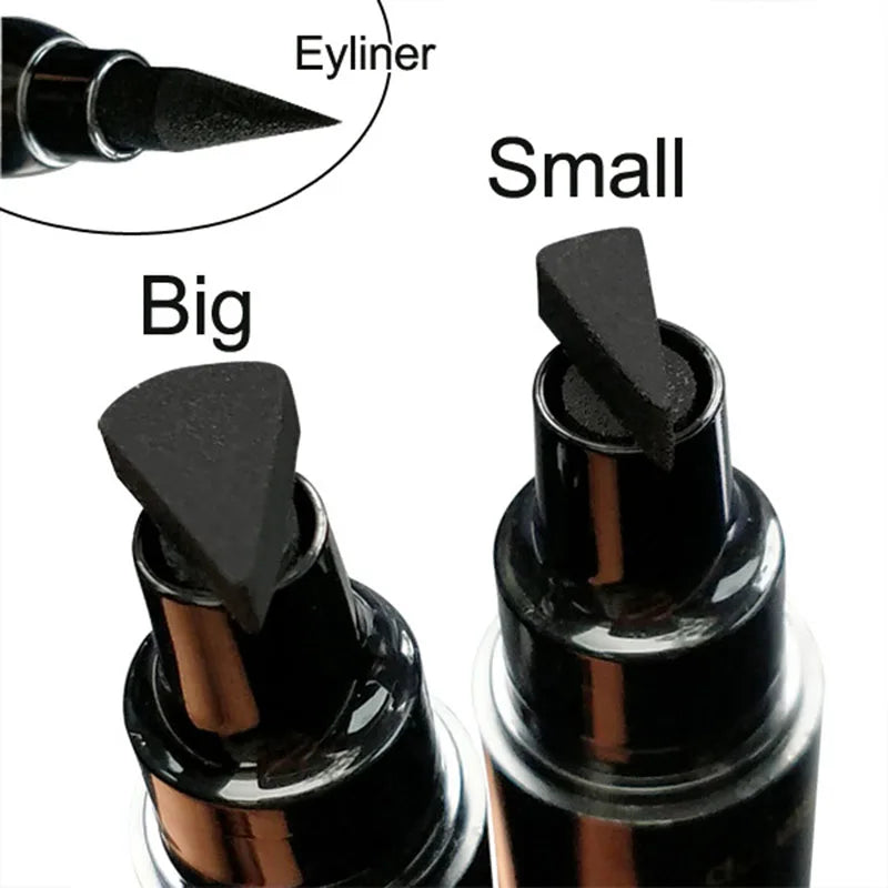 Liquid Eyeliner Stamp Marker Pen Waterproof Long Lasting Double-ended Cosmetic Makeup Eye Liner