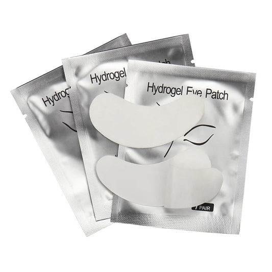 50/100/200 Pairs Eyelash Pad Gel Hydrogel Eye Patch Grafting Under Eye Paper Sticker Fox Wraps Eyelash Extension Makeup Tools