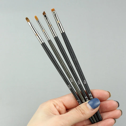 1pc Precision Eyeliner Beveled Concealer Makeup brushes tapered Eyelid Make up brush Flat liner liquid eyebrow 406 712 722