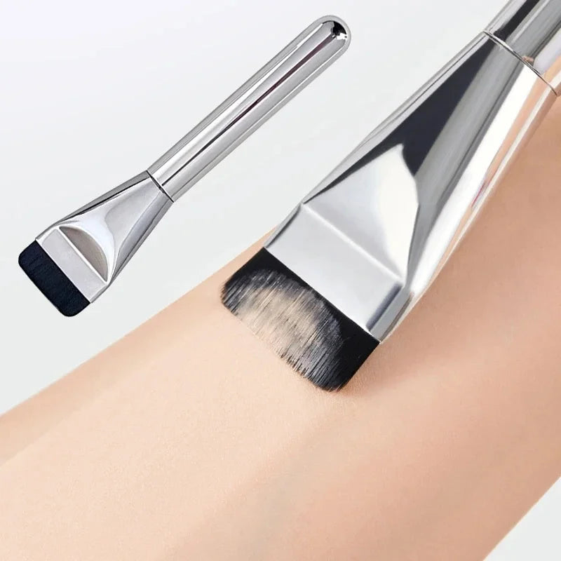 Ultra Thin Foundation Brush One Line Foundation Brush Ultra-thin Traceless Concealer Eyeliner Brush 3pcs Makeup Brushes Tool Set