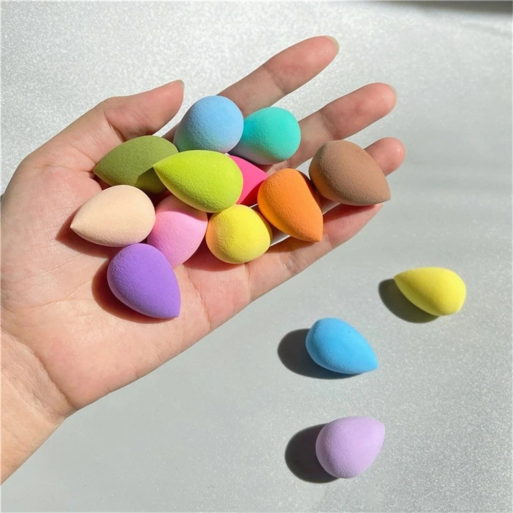 10/20/30pcs Mini Beauty Egg Makeup Blender Cosmetic Puff Makeup Sponge Cushion Foundation Powder Sponge Beauty Tool