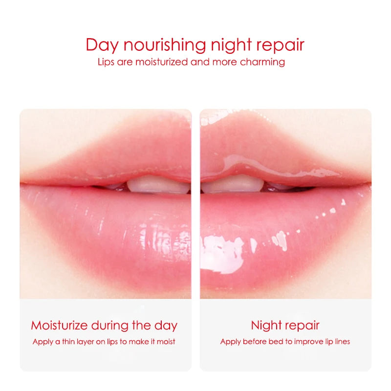 BIOAQUA Fresh Fruits Lip Balm Moisturizing Jelly Nourishing Skin Care Lipstick Non-Stick Long-lasting Lips Care Cosmetics