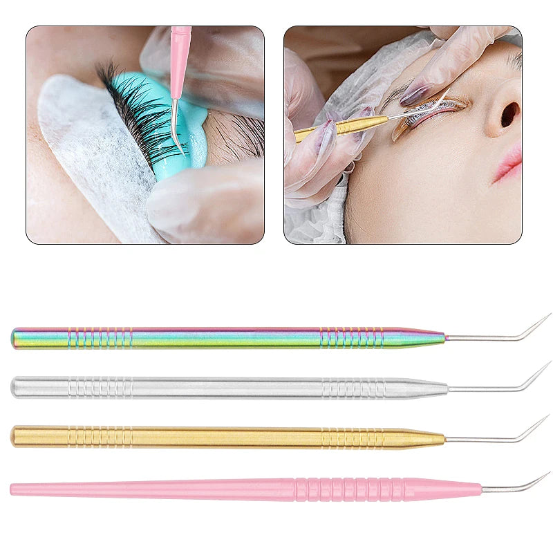 1pcs Lash Lift Curler Kit Eyelash Perming Stick Stainless Steel Cosmetic Applicator Comb Makeup Tool Eyelash Extension Supplies