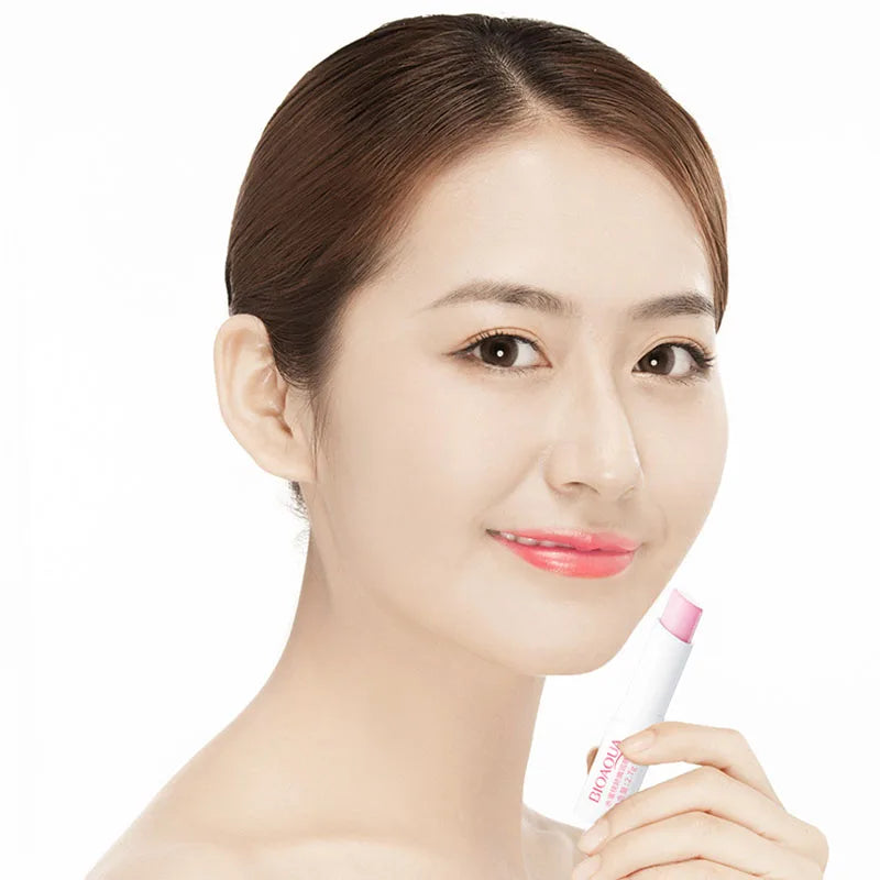 BIOAQUA Fresh Fruits Lip Balm Moisturizing Jelly Nourishing Skin Care Lipstick Non-Stick Long-lasting Lips Care Cosmetics