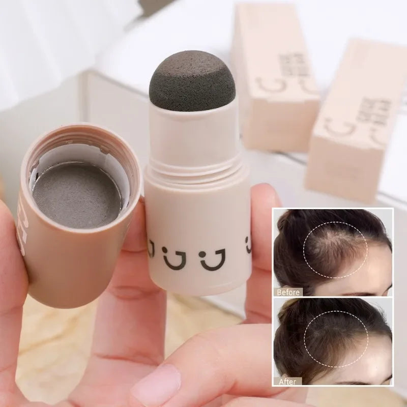 Modified Hairline Powder Stick Instantly Black Root Cover Up Waterproof Natural Refill Fluffy Hair Edge Shadow Eyebrow Makeup