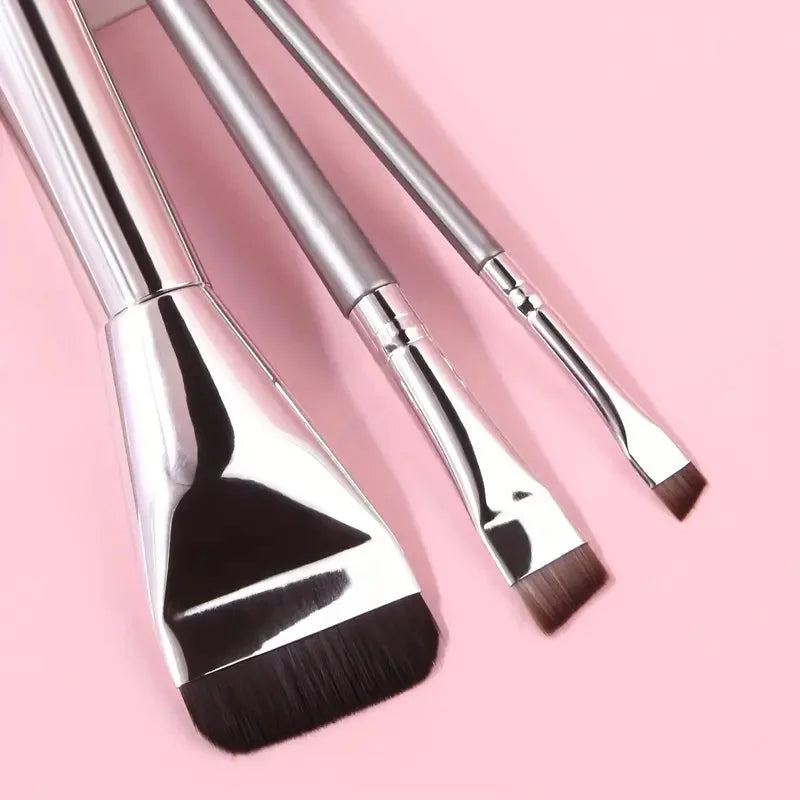 Ultra Thin Foundation Brush One Line Foundation Brush Ultra-thin Traceless Concealer Eyeliner Brush 3pcs Makeup Brushes Tool Set