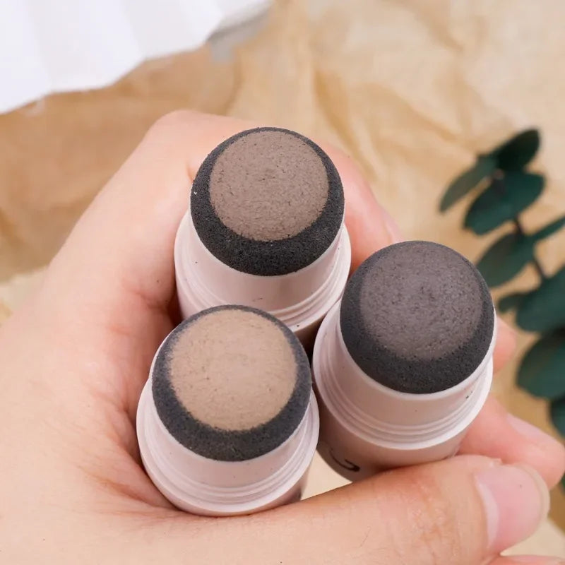 Modified Hairline Powder Stick Instantly Black Root Cover Up Waterproof Natural Refill Fluffy Hair Edge Shadow Eyebrow Makeup