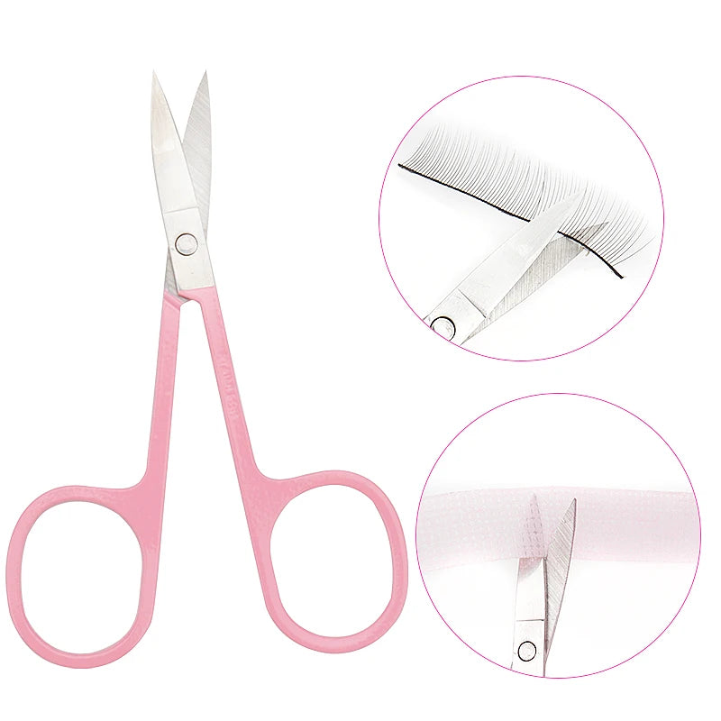 1 Pc Eyebrow Scissor Makeup Eyelash Trimmer Facial Hair Remover Manicure Nail Cuticle Scissors Beauty Tools