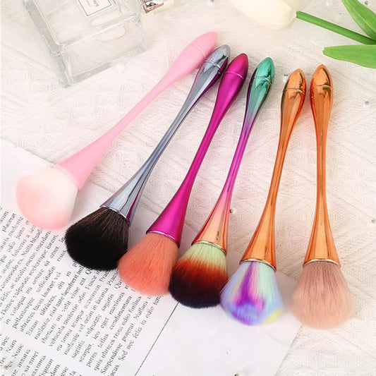 Rose Gold Powder Blush Brush Professional Make Up Brush Large Cosmetic Face Cont Cosmetic Face Cont Brocha Colorete Make Up Tool