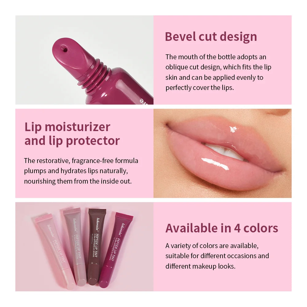 Rhode Lip Gloss Phone Case Lip Gloss Long-lasting Moisturizing Lipstick Transparent Color Lip Glaze Cosmetics 4 Colors Lip Care