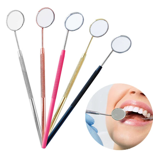 Teeth Cleaning Oral Check Supply Makeup Mirrors Eyelashes Extension Inspection Mirror  Beauty Skin Care Accessories Professional