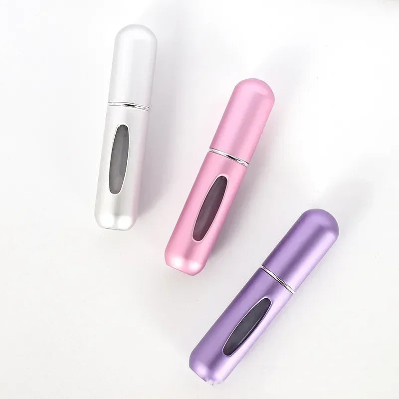 5ml Portable Mini Refillable Perfume Bottle with Spray Refill Jar Scent Pump Empty Cosmetic Containers Atomizer for Travel Tool